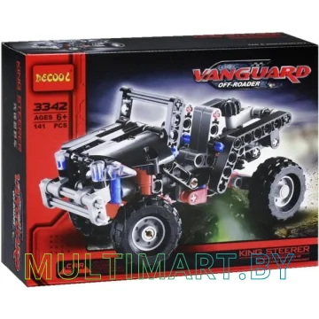 Конструктор Decool 3342 Джип (141 деталь)